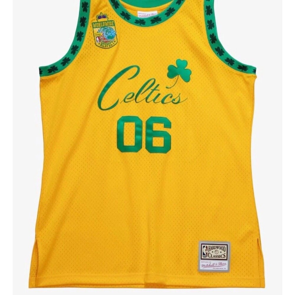 Mitchell & Ness x My Towns x Bodega Boston Celtics Gold Jersey Men’s M